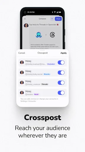 Openvibe – Mastodon & Bluesky screenshot 5