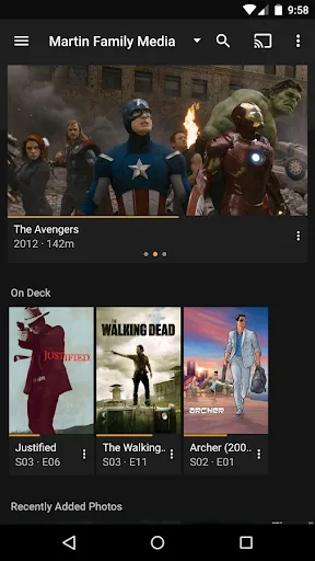 Plex Media Server screenshot 1
