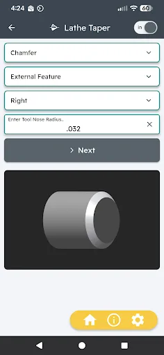 CNC Machinist Calculator Ultra screenshot 3