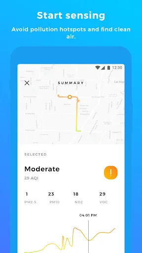 Flow - Air quality sensor screenshot 2