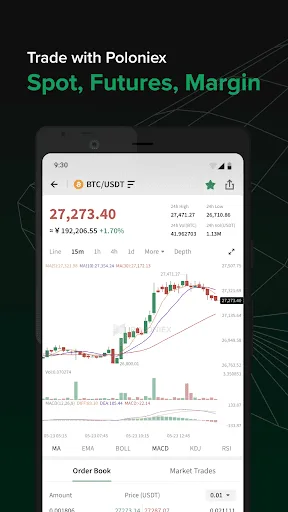 Poloniex Crypto Exchange screenshot 4