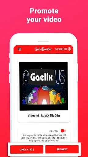 SubsBooster - Subs & Likes screenshot 5