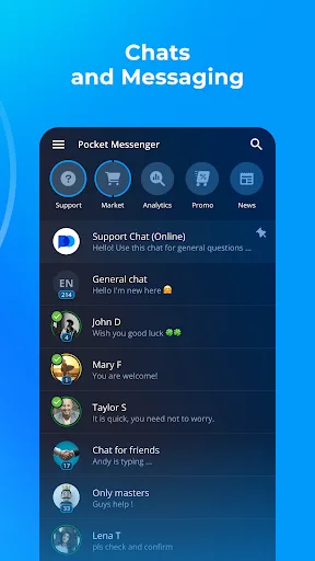 Pocket Messenger screenshot 2