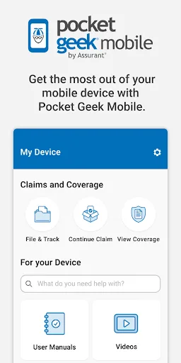 Pocket Geek Mobile screenshot 1