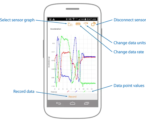 The PocketLab screenshot 1