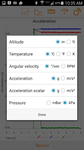 The PocketLab screenshot 4