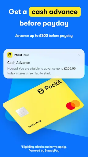 Pockit: Bank Card Alternative screenshot 2