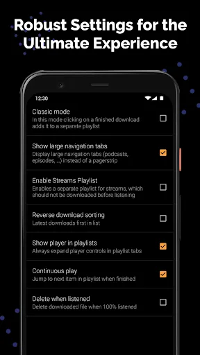 Podkicker - Podcast App Player screenshot 4