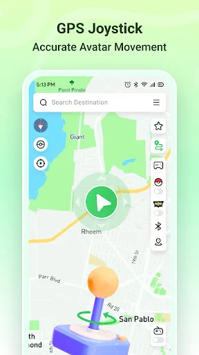 Fake GPS, Joystick - PoGoskill screenshot 2
