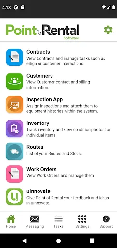 Point of Rental ONE screenshot 1