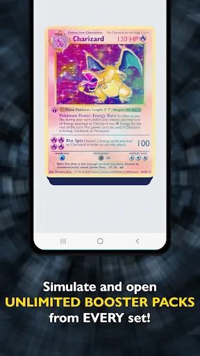 PokeTCG Sim - Open Card Packs! screenshot 1