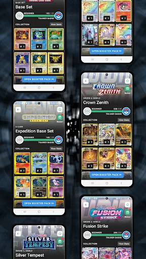 PokeTCG Sim - Open Card Packs! screenshot 2