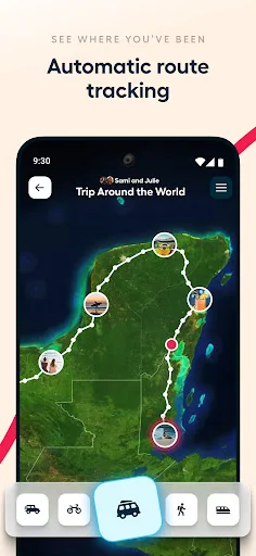 Polarsteps screenshot 3