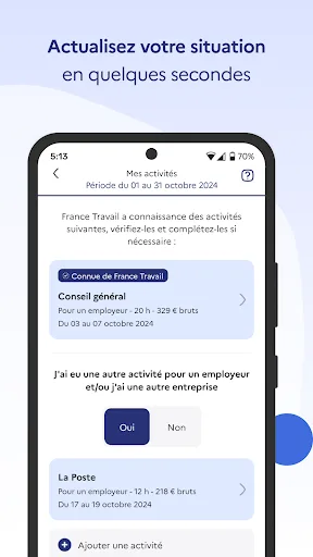 Mon Espace France Travail screenshot 3