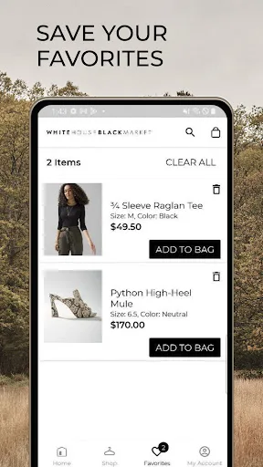 WHBM White House Black Market screenshot 3