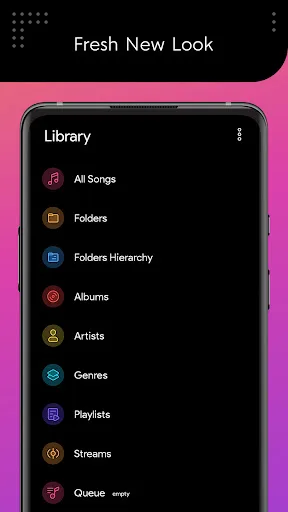 Dais Dark - Poweramp Skin screenshot 3