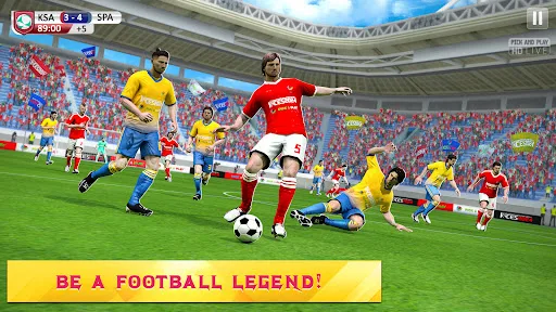 Real Soccer Football Game 3D screenshot 2