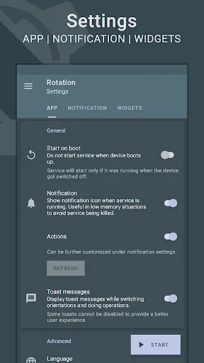 Rotation | Orientation Manager screenshot 4