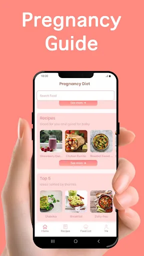Pregnancy Diet: Food & Recipes screenshot 1
