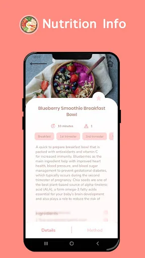Pregnancy Diet: Food & Recipes screenshot 2