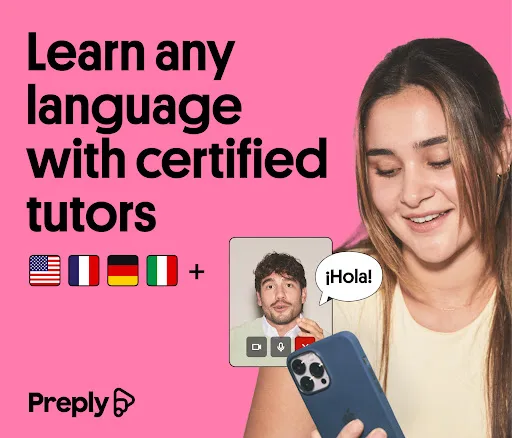 Preply: Language lessons screenshot 1
