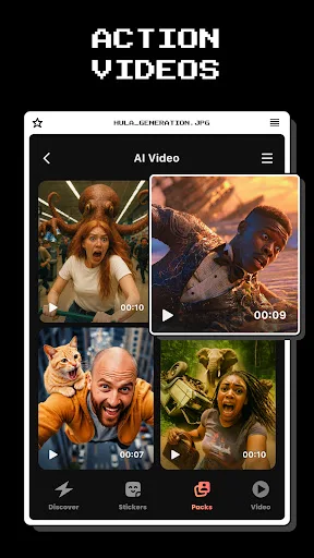 Hula - AI Video Generator screenshot 5