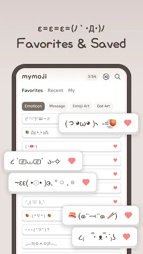 MyMoji–Emoticons·Kaomoji·Emoji screenshot 3