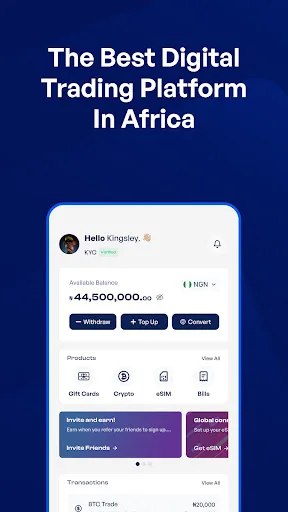 Prestmit: Gift Cards & Crypto screenshot 1
