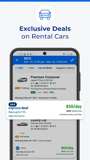 Priceline: Hotel, Flight & Car screenshot 3