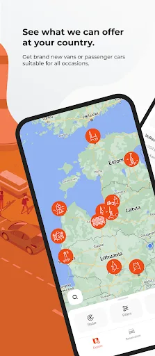 CityBee shared mobility screenshot 2