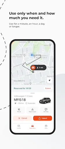 CityBee shared mobility screenshot 4