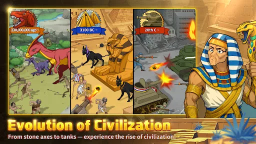 Primitive Brothers : Idle Game screenshot 3