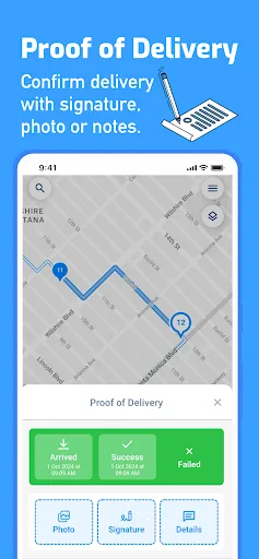 Route Planner, Delivery, MyWay screenshot 5