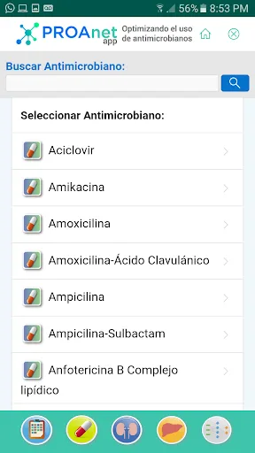 PROAnet app screenshot 3