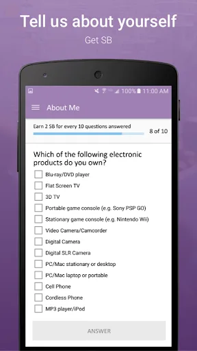 SB Answer - Surveys that Pay screenshot 3