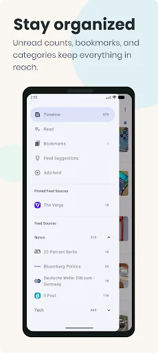 FeedFlow - RSS Feed Reader screenshot 3