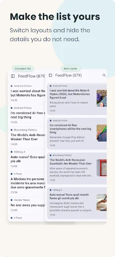 FeedFlow - RSS Feed Reader screenshot 5