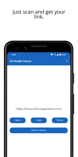 QR Reader Secure screenshot 3