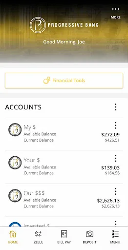 Progressive Bank screenshot 1