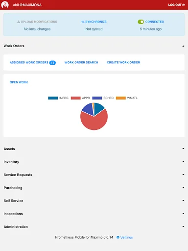 Prometheus Mobile for Maximo screenshot 4