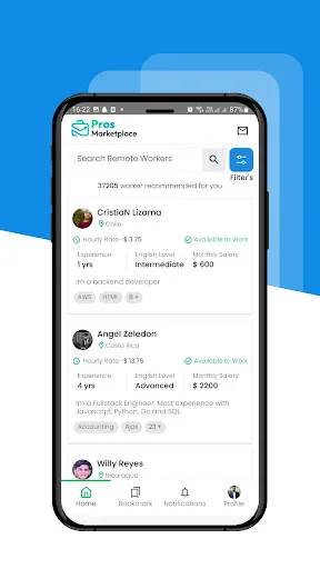 Pros Marketplace screenshot 2