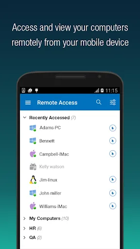 RemotePC Viewer screenshot 1
