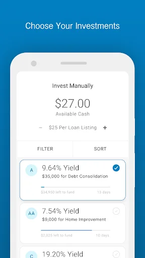 Prosper: Invest screenshot 4