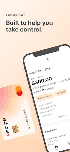 Prosper Card screenshot 1