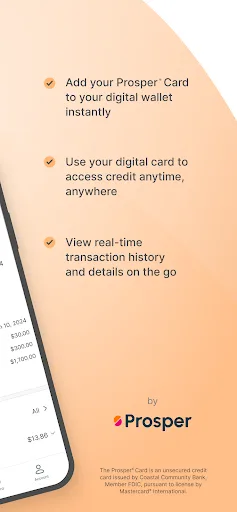 Prosper Card screenshot 2