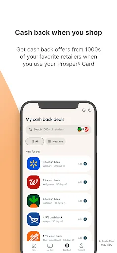 Prosper Card screenshot 3