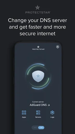 DNS Changer - Fast & Secure screenshot 1