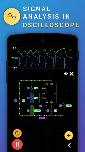 PROTO - circuit simulator screenshot 1