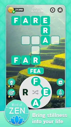 Word of Zen - CrossWord screenshot 1
