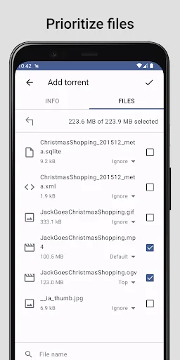 BitKT - Torrent Client screenshot 2